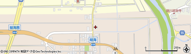 石川県小松市軽海町（ム）周辺の地図