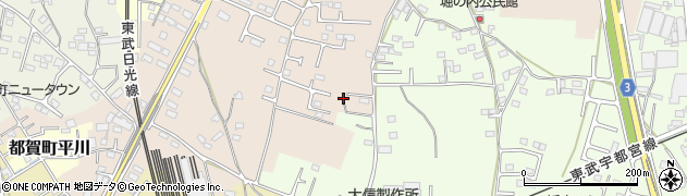 栃木県栃木市都賀町合戦場111周辺の地図