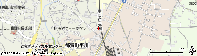 栃木県栃木市都賀町合戦場666周辺の地図