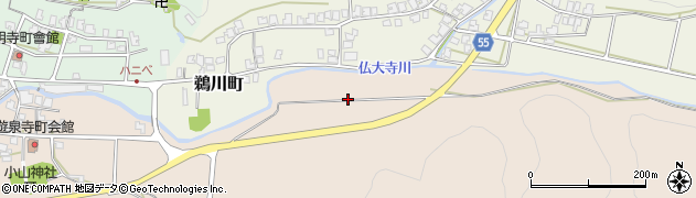 石川県小松市遊泉寺町（タ）周辺の地図