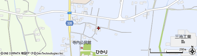 栃木県真岡市寺内12周辺の地図