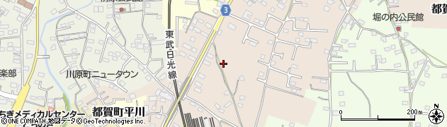 栃木県栃木市都賀町合戦場68周辺の地図