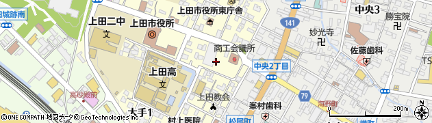 税理士会上田支部周辺の地図