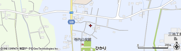 栃木県真岡市寺内10周辺の地図