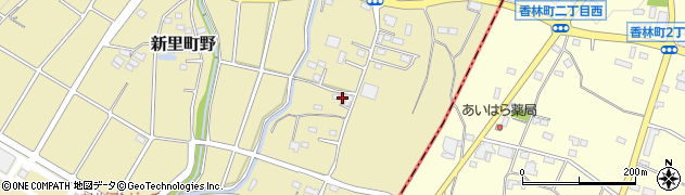 群馬県桐生市新里町野279周辺の地図