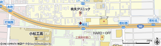 はくさん信用金庫小松東支店周辺の地図