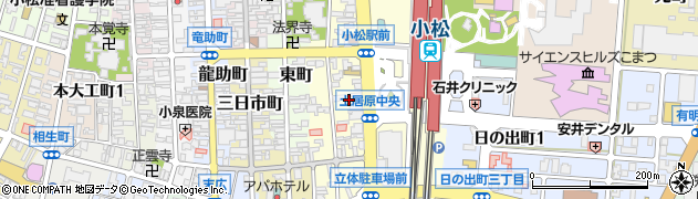石川県小松市土居原町274周辺の地図