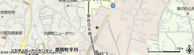 栃木県栃木市都賀町合戦場694周辺の地図