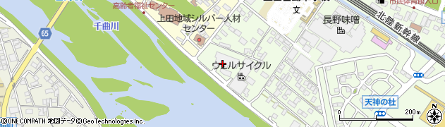 上田市役所　生活環境部廃棄物対策課周辺の地図