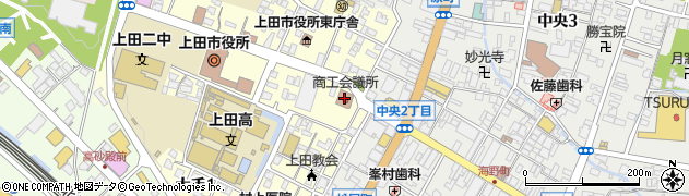 上田法人会周辺の地図