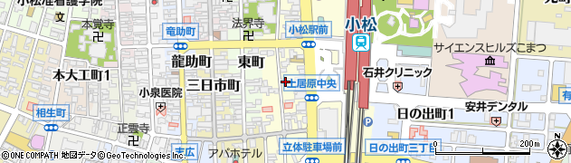 石川県小松市土居原町275周辺の地図