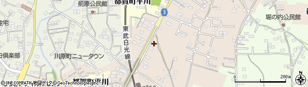 栃木県栃木市都賀町合戦場33周辺の地図