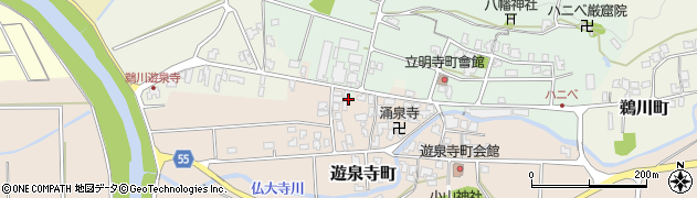 石川県小松市遊泉寺町（ハ）周辺の地図