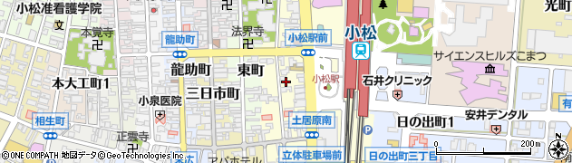 石川県小松市土居原町278周辺の地図