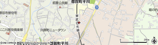 栃木県栃木市都賀町合戦場664周辺の地図
