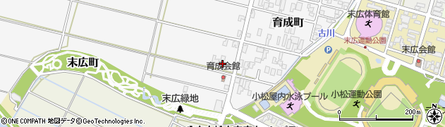 石川県小松市下牧町153周辺の地図