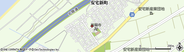 石川県小松市安宅新町ニ周辺の地図