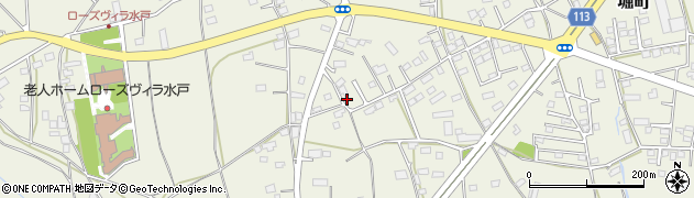茨城県水戸市堀町1346周辺の地図