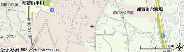 栃木県栃木市都賀町合戦場121周辺の地図
