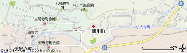 石川県小松市鵜川町（ヌ）周辺の地図