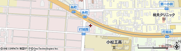 ヤマハポピュラーミュージックスクール小松教室周辺の地図