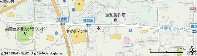 長野県上田市住吉40周辺の地図