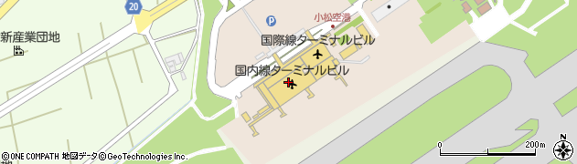 金沢Ｃ．Ｒ．Ｃ．小松空港店周辺の地図