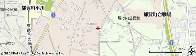 栃木県栃木市都賀町合戦場122周辺の地図