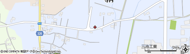 栃木県真岡市寺内338周辺の地図