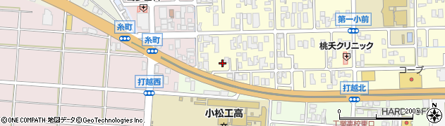 石川県小松市白江町ロ25周辺の地図
