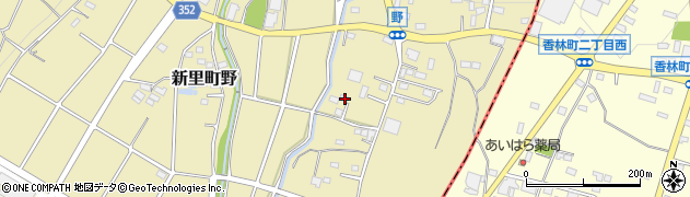 群馬県桐生市新里町野289周辺の地図