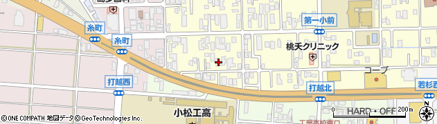 石川県小松市白江町ロ30周辺の地図