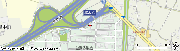 栃木県栃木市新井町1010周辺の地図