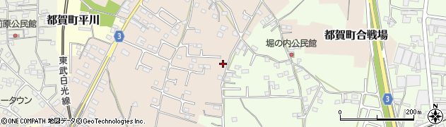 栃木県栃木市都賀町合戦場129周辺の地図
