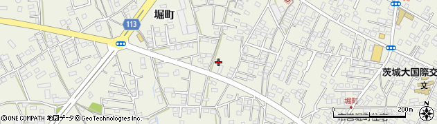 茨城県水戸市堀町1205周辺の地図