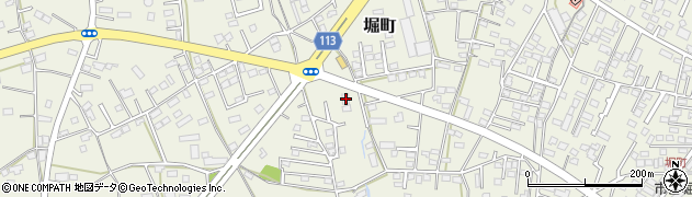 茨城県水戸市堀町1224周辺の地図