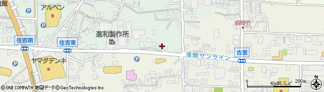 長野県上田市住吉21周辺の地図