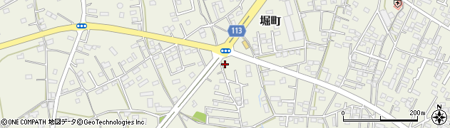 茨城県水戸市堀町1252周辺の地図