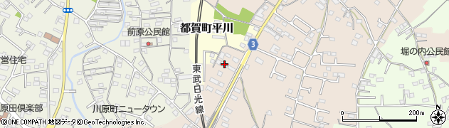 栃木県栃木市都賀町合戦場698周辺の地図