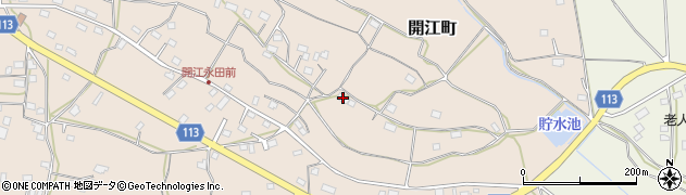 茨城県水戸市開江町1489周辺の地図