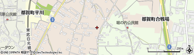 栃木県栃木市都賀町合戦場130周辺の地図