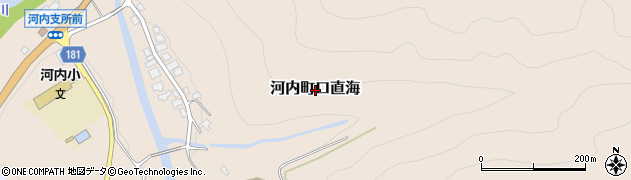 石川県白山市河内町口直海周辺の地図