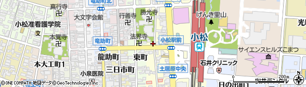 石川県小松市土居原町336周辺の地図