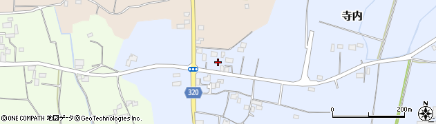 栃木県真岡市寺内323周辺の地図