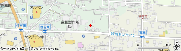 長野県上田市住吉23周辺の地図