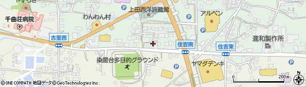 長野県上田市住吉101周辺の地図