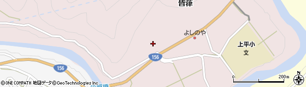 富山県南砺市皆葎318周辺の地図