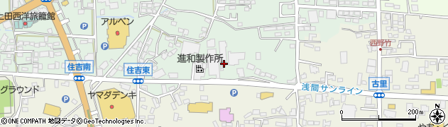 長野県上田市住吉22周辺の地図