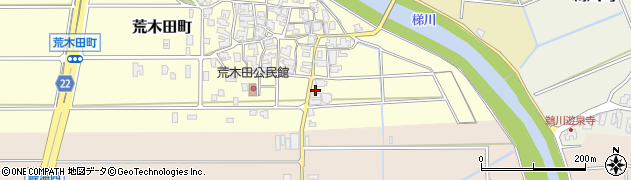 石川県小松市荒木田町ヘ93周辺の地図