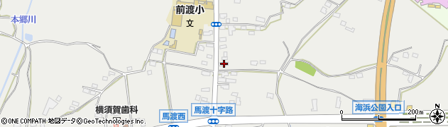 茨城県ひたちなか市馬渡462周辺の地図